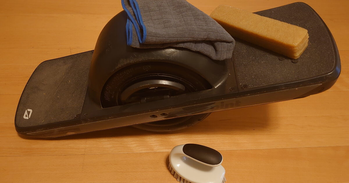 how clean onewheel grip tape