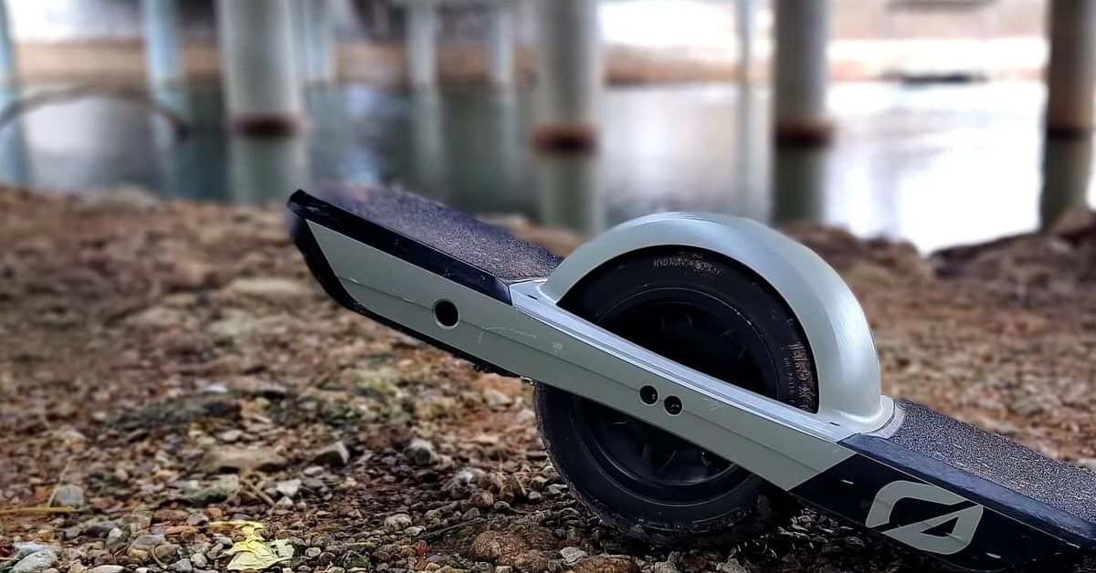 Onewheel GT at river