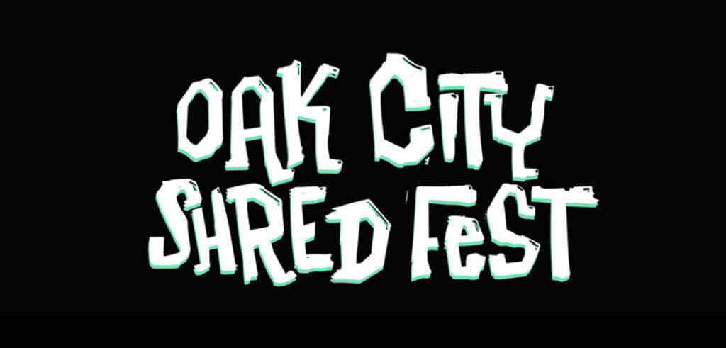 Oak City Shred Fest event Logo