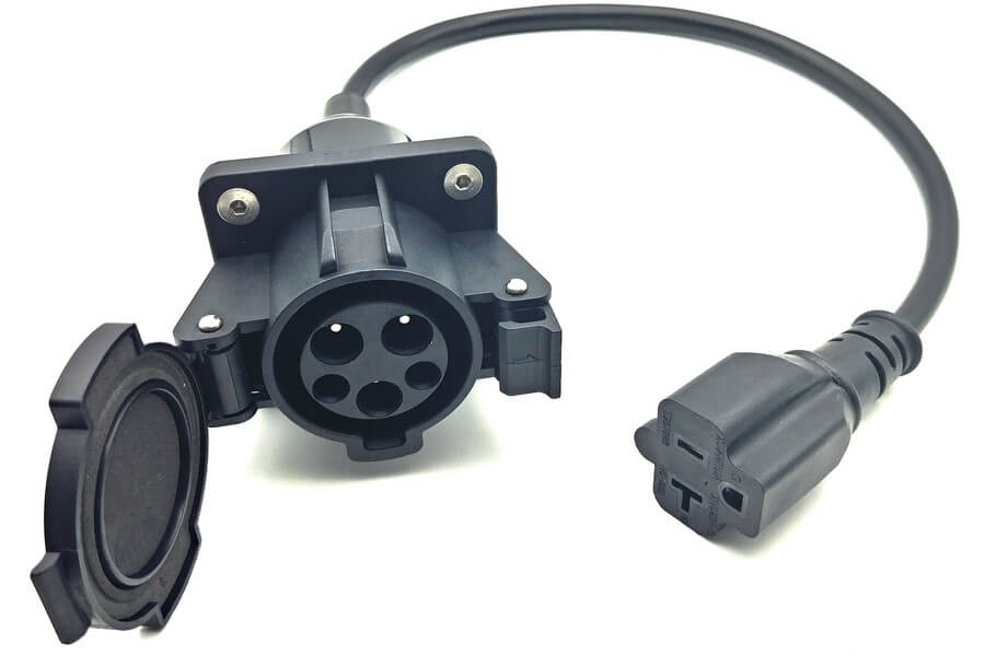 J1772 to NEMA 5-15/5-20 EV Charger Adapter
