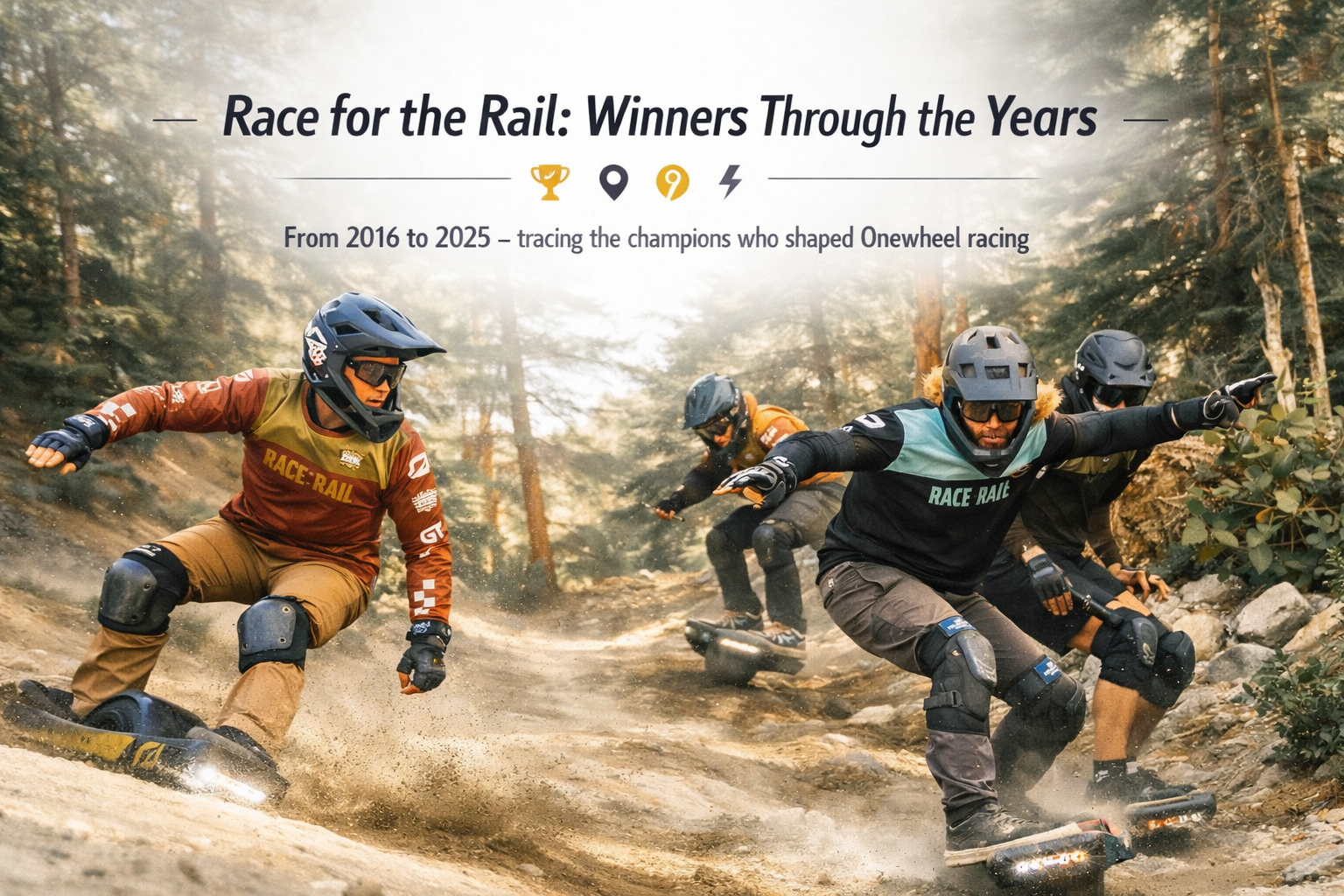Race for the Rail Winners Through the Years